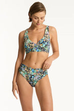 Load image into Gallery viewer, WILDFLOWER CROSS FRONT BRA TOP
