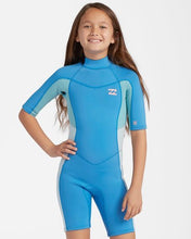 Load image into Gallery viewer, GIRLS 8-14 2/2 TEEN SYNERGY BACK ZIP SPRINGSUIT WETSUIT
