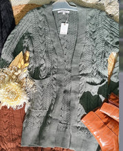 Load image into Gallery viewer, CABLE KNIT CARDIGAN
