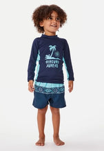 Load image into Gallery viewer, MICRO WAVE PALM LS RASH VEST
