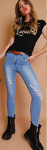 Load image into Gallery viewer, SKINNY LEG RIP JEANS HIGH WAIS
