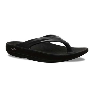 OOFOS OOlala Thongs - Black - M4/W6