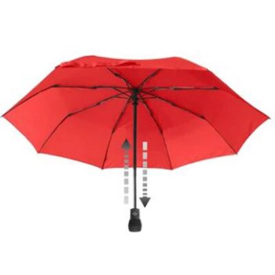 EuroSCHIRM Light Trek Automatic Umbrella - Red
