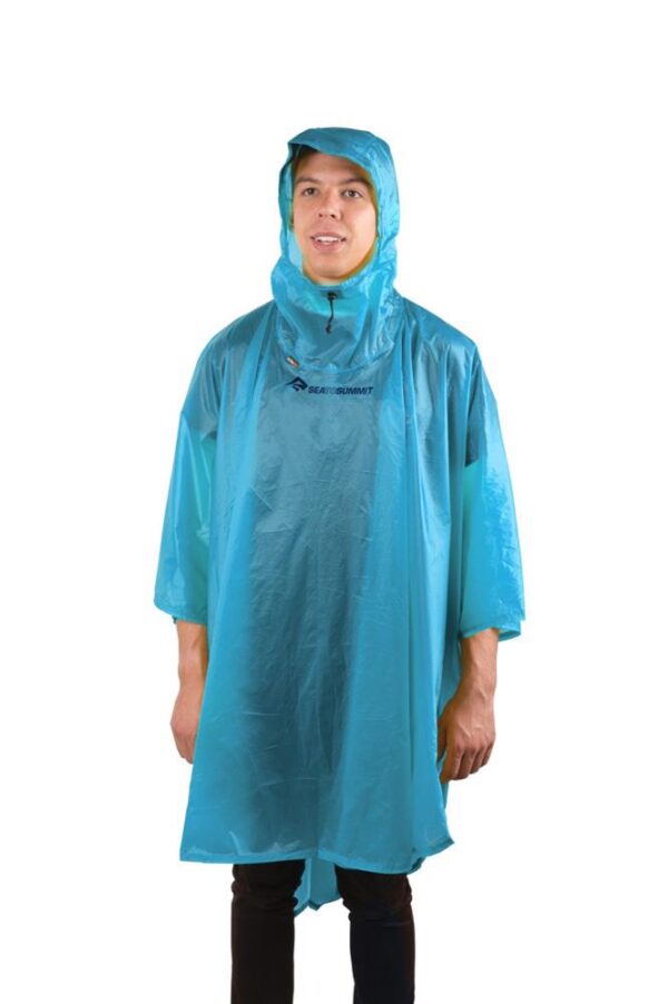 Sea To Summit Ultra-Sil Nano 15D Waterproof Poncho - Blue