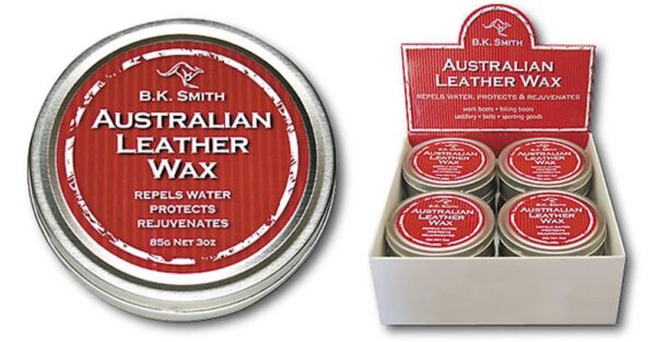 BK Smith Australian Leather Wax - 85g