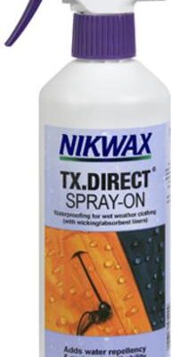 Nikwax TX Direct Spray-on Clothing Waterproofer 300ml