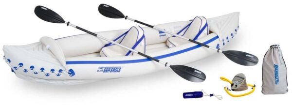Sea Eagle SE370 2 Person Inflatable Kayak - Pro Package