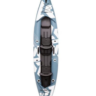 Kokopelli Platte-Plus 2-Person Inflatable Kayak - Smoke Blue
