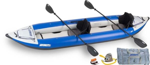 Sea Eagle 420X Explorer 2 Person Inflatable Kayak - Pro Package