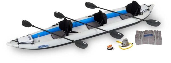 Sea Eagle 465FT FastTrack 3 Person Inflatable Kayak - Pro Package