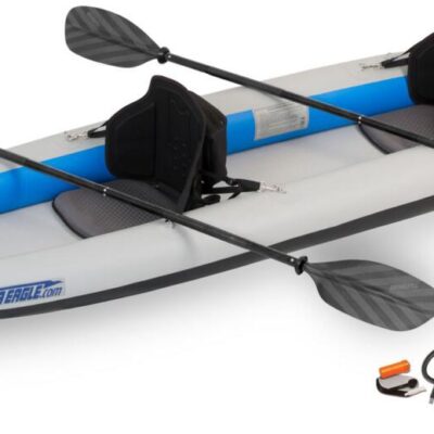 Sea Eagle 385FT FastTrack 2 Person Inflatable Kayak - Pro Package
