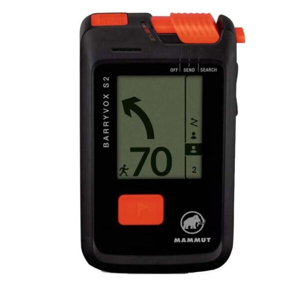 Mammut Barryvox S2 Avalanche Beacon - Black