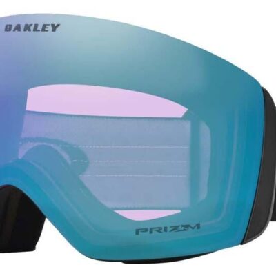 Oakley Flight Deck Unisex Snow Goggles - Medium - Matte Black/Prizm Snow Iced Iridium Lenses