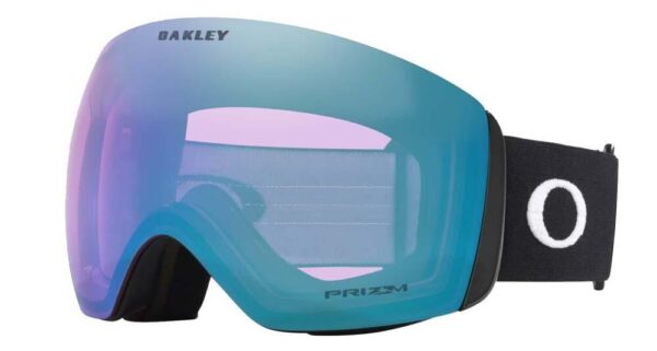 Oakley Flight Deck Unisex Snow Goggles - Medium - Matte Black/Prizm Snow Iced Iridium Lenses