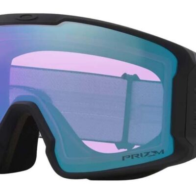 Oakley Line Miner Unisex Snow Goggles - Large - Matte Black/Prizm Snow Iced Iridium Lenses