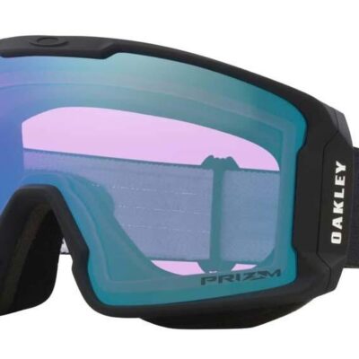 Oakley Line Miner Unisex Snow Goggles - Medium - Matte Black/Prizm Snow Iced Iridium Lenses