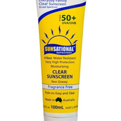 Sunsational SPF50+ Sensitive Skin Sunscreen - 100mL