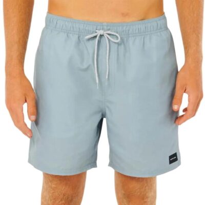 Rip Curl Blue Mens XL Bondi Volley Boardshorts Recycled Hydrophobic Fabric Quick-Drying