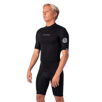 Rip Curl Black S Dawn Patrol 2mm Back Zip Wetsuit Spring Mens Neoprene Warm Fit