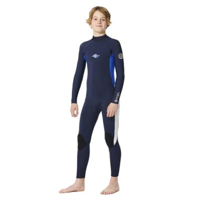Rip Curl Navy E5 Flash Lining Dawn Patrol BZ 32 GB Junior Wetsuit Size 6