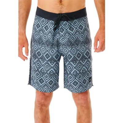 Rip Curl Mirage Journeys Boardshort Mens Mineral Blue Size 36 Ultra Light Recycled Fabric Four Way Stretch
