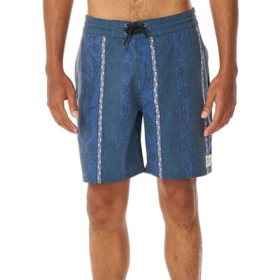 Rip Curl Mod Tropics Layday Washed Navy 36 Mens Quick Dry Recycled PET Boardshorts