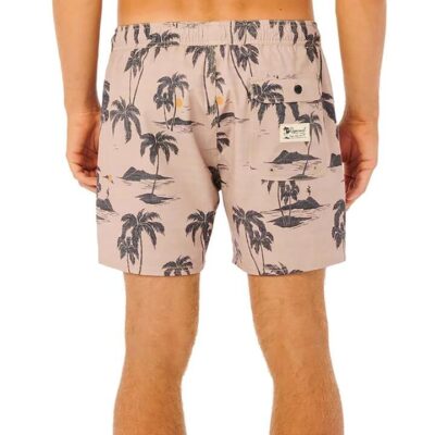 Rip Curl Taupe 2XL Mens Mod Tropics 16 Inch Volley Boardshorts Stretch Quick-Dry