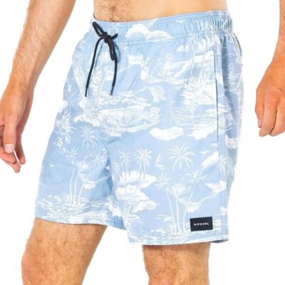 Rip Curl Blue 2XL Party Pack Volley Mens Boardshorts Quick Dry Four Way Stretch