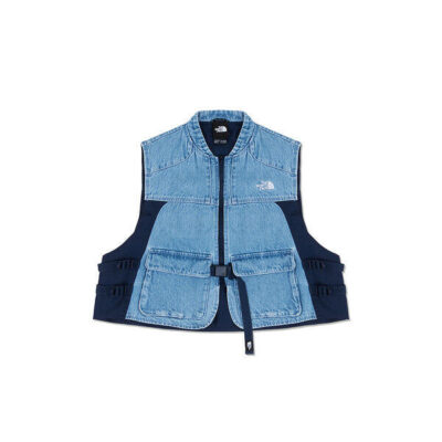 The North Face Women's Modular Cropped Denim Vest