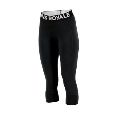 Mons Royale Cascade Merino Flex 200 Womens 3/4 Base Layer Leggings