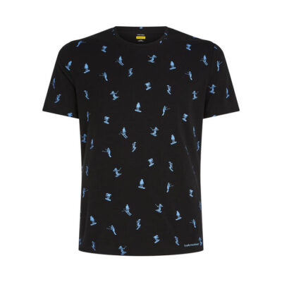 Icebreaker 150 Anatomica Ski Day Mens Short Sleeve Merino Crew T