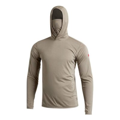 Florence Marine X Sun Pro Max UPF Mens Long Sleeve Hooded T