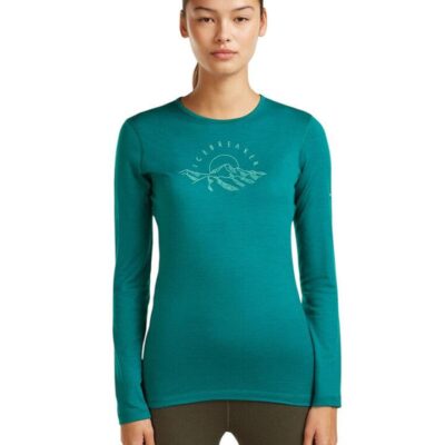 Icebreaker Merino 200 Oasis LS Crew Womens Top